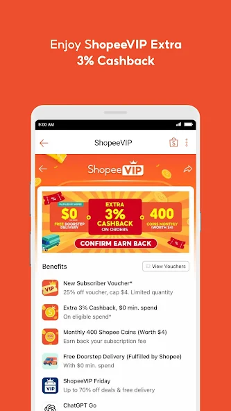 Shopee app screenshot 4